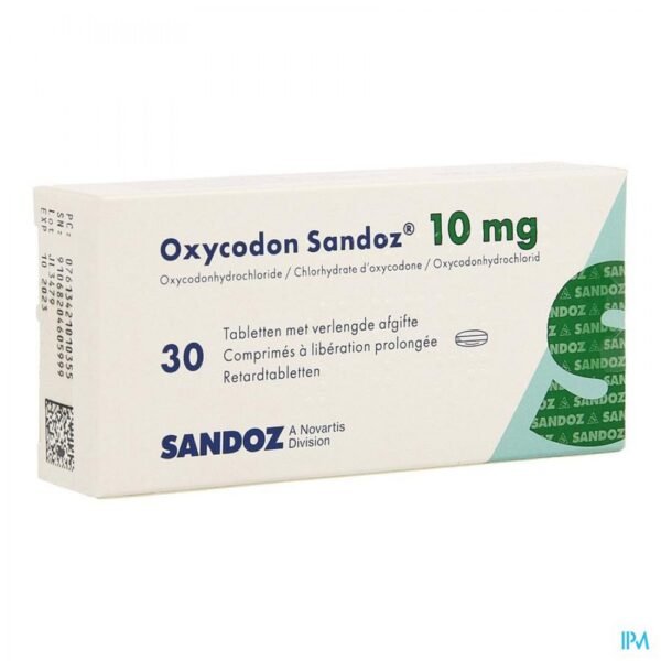 OXYCODON 10MG 30 TABLETTEN