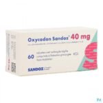OXYCODON 40MG 60 TABLETTEN