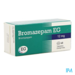 BROMAZEPAM EG 12 MG 60 TABL